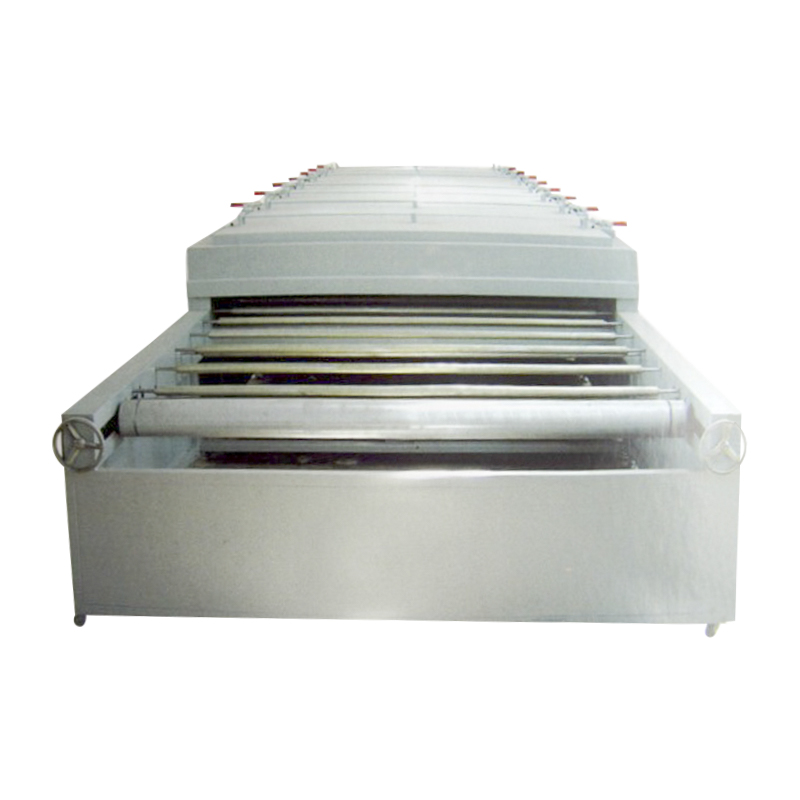 Värillinen kristallilasiuunin kuivaustunneli